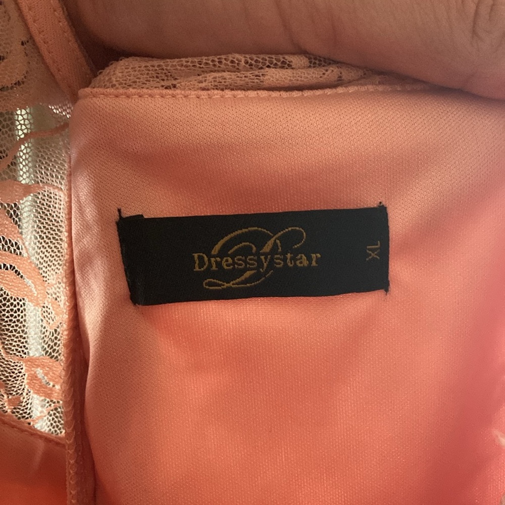 Dressy star, Peachy/dusty rose color. Size XL - Picture 8 of 9